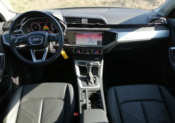 Audi Q3 cena 136900 przebieg: 18760, rok produkcji 2021 z Pasłęk małe 191